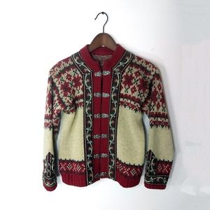 A.S everbofoss Norwegian/Nordic Wool Cardigan